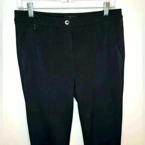 White House Black Market Womens The Slim Ankle Pants Size 2 Black - Picture 2 of 10